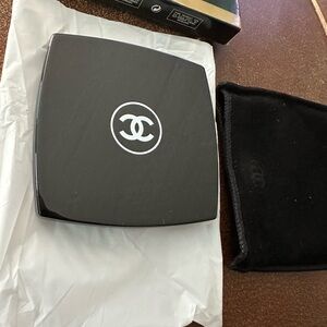 CHANEL BLACK DUAL FACTED MIRROR NIB